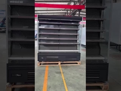 Фрижидер с открытым фронтальным дисплеем, улучшенный дизайном двойной воздушной завесы