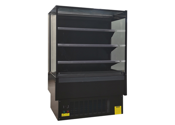 SEMI вертикаль Refrigerated самосхват квадрата и идет охладитель R404a дисплея