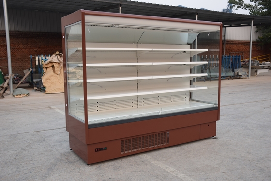 Заткните в шкафах дисплея компрессора открытых Refrigerated для магазина