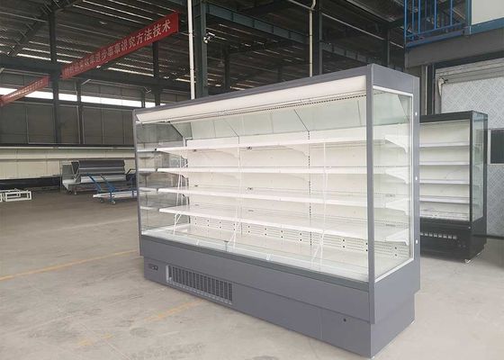 Открытый передний охладитель дисплея Multideck воздушного охлаждения автоматический размораживает