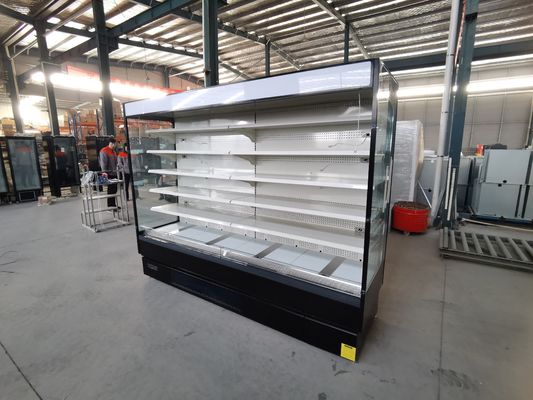 Витрина супермаркета охладителя Multideck дисплея овоща плода открытая со штепсельной вилкой
