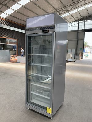 Коммерчески холодильник напитка бутылки с одной дверью качания стеклянной