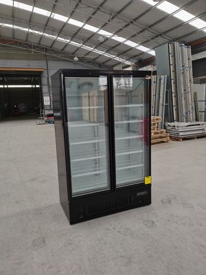 Охладитель напитка супермаркета R290 чистосердечный SECOP с дверью тумана 2 свободной стеклянной
