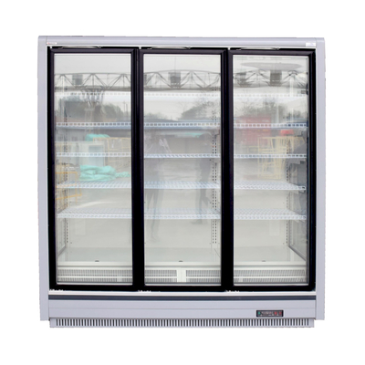 Энергосберегающее Multideck Refrigerated витрина для супермаркета с 5 слоями регулируемого провода включая в набор отложенных изменений для замороженной еды