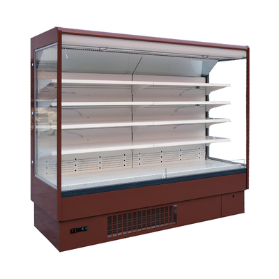 Шкаф Refrigerated открытой выкладкой с гениальным СИД освещает энергосберегающее