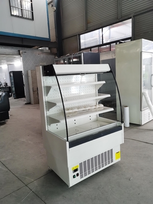 Semi вертикальной сбережения космоса шкафа Multideck Refrigerated открытой выкладкой
