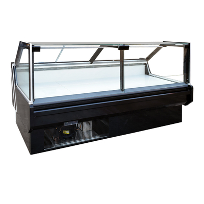 Курят супермаркет бекона Refrigerated шкаф дисплея с подъемом вверх